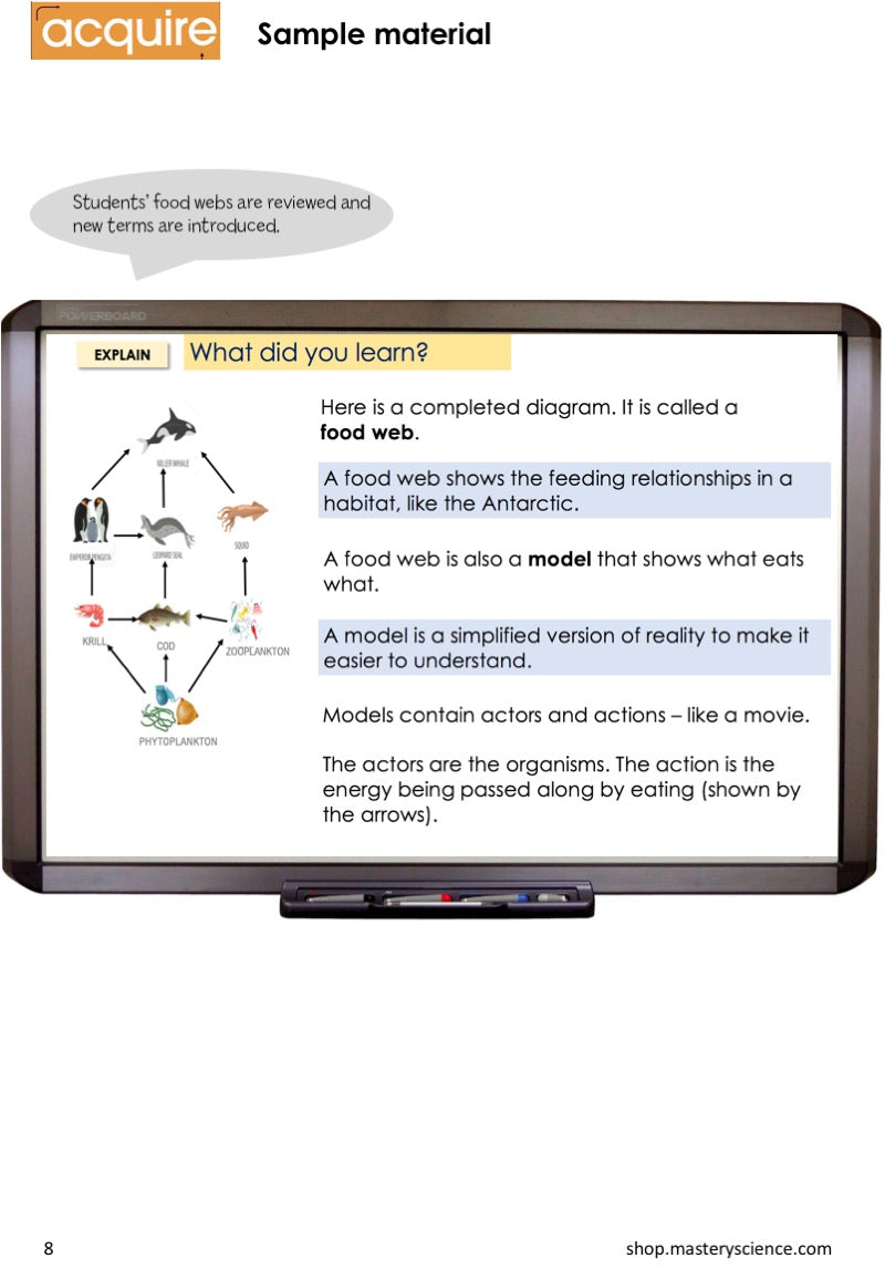 Proper Science KS3 - individual topics