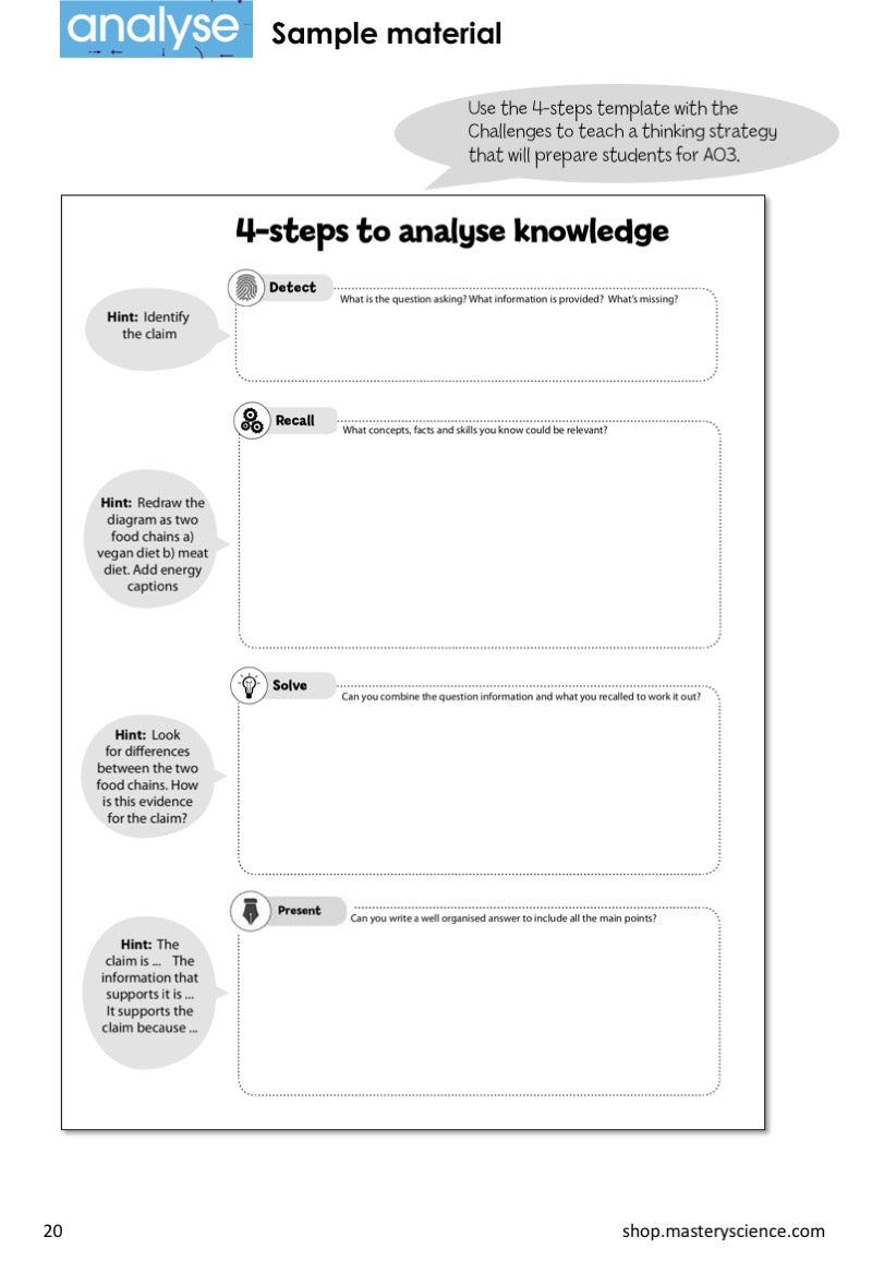 Proper Science KS3 - individual topics